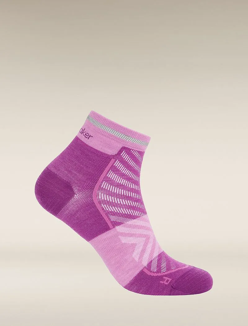 Icebreaker Merino Blend Run+ Ultralight Mini Socks - Woman - Passion - Size L sold by Icebreaker product image thumbnail 2