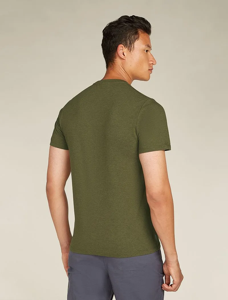 Icebreaker Central Classic Short Sleeve T-Shirt - Man - Loden - Size L sold by Icebreaker product image thumbnail 2
