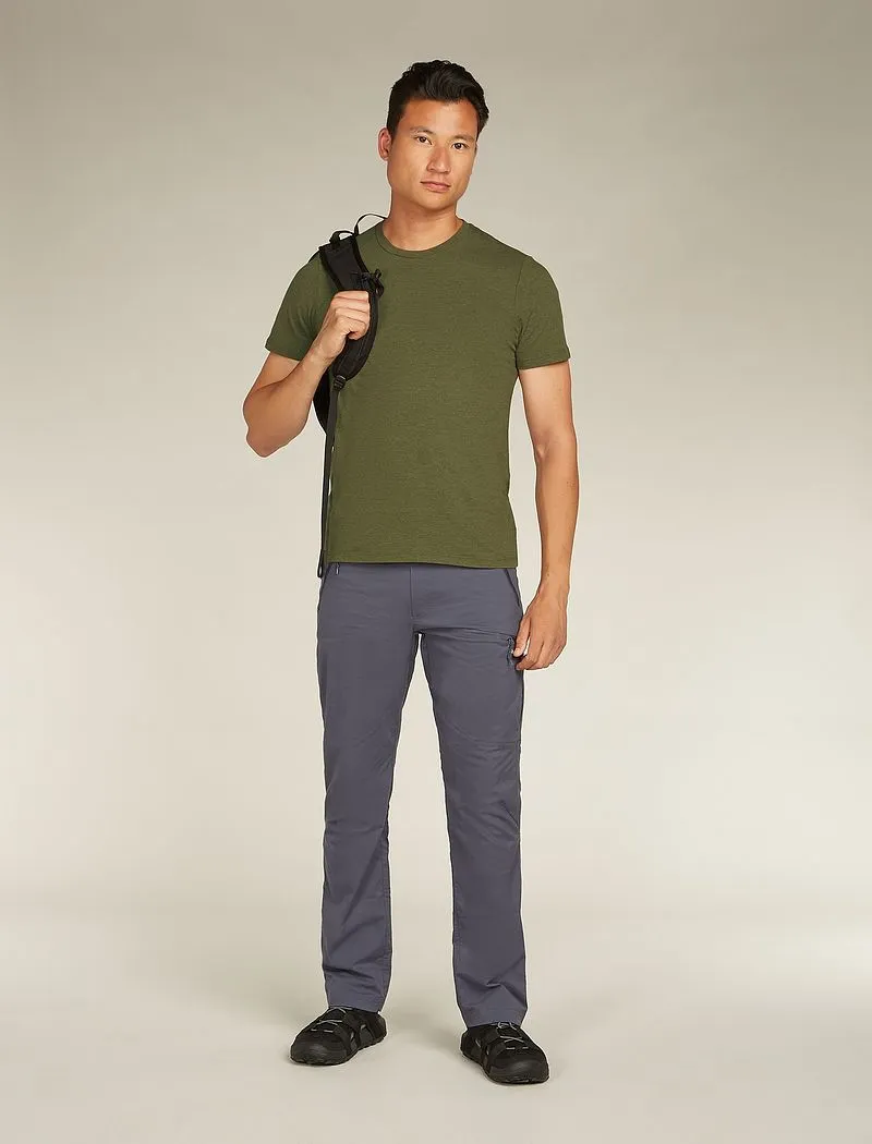 Icebreaker Central Classic Short Sleeve T-Shirt - Man - Loden - Size L sold by Icebreaker product image thumbnail 4