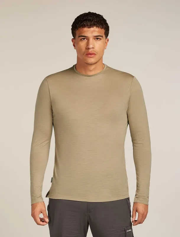 Icebreaker Merino Blend 125 Cool-Lite™ Sphere Long Sleeve T-Shirt - Man - Flagstone - Size XXL sold by Icebreaker