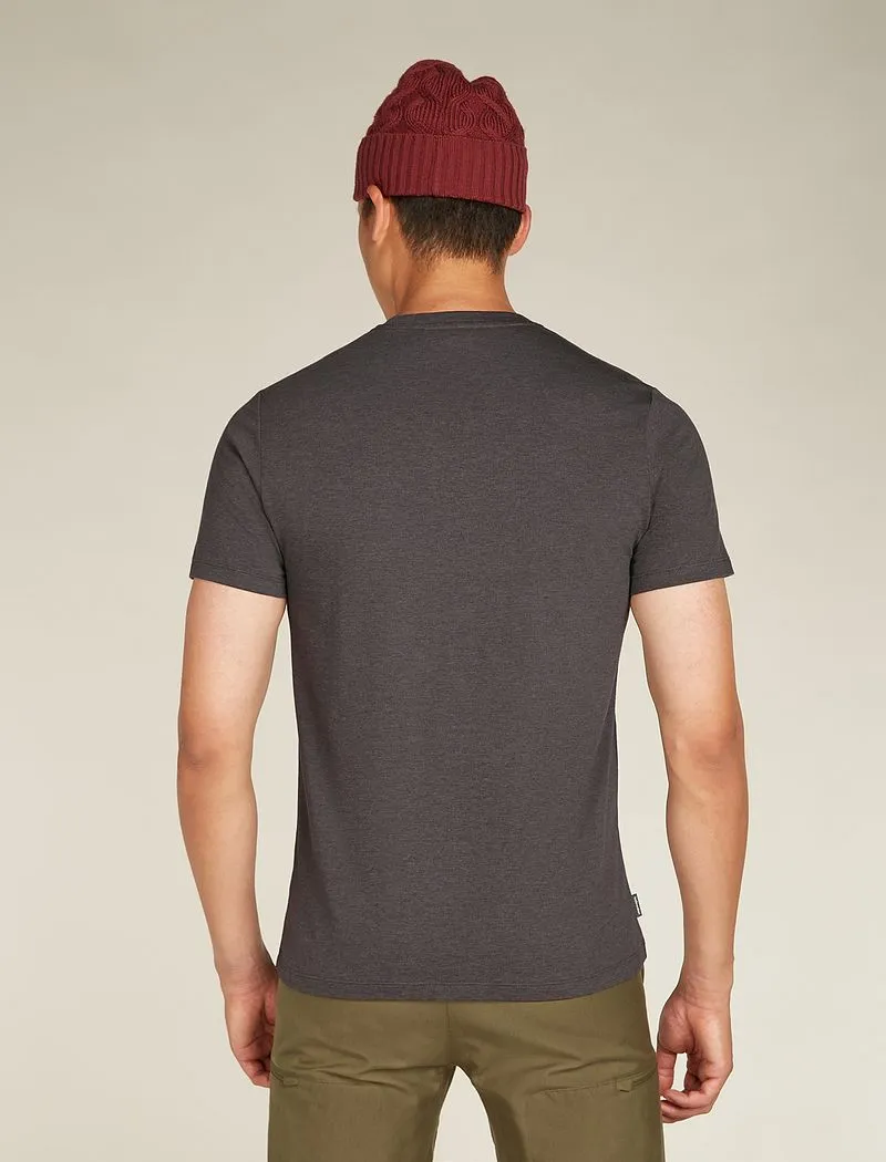 Icebreaker Central Classic Short Sleeve T-Shirt - Man - Monsoon - Size M sold by Icebreaker product image thumbnail 2