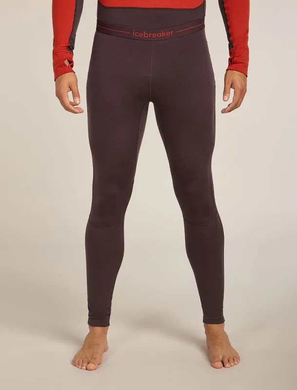 Icebreaker 260 ZoneKnit™ Thermal Leggings - Man - Java - Size S sold by Icebreaker