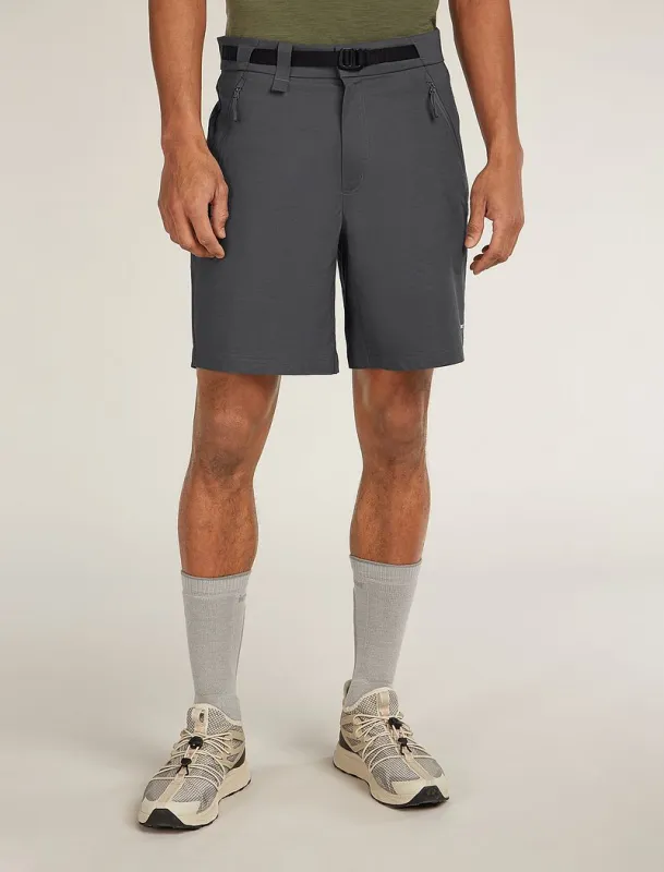 Icebreaker Merino Blend Elevation Stretch 9" Shorts - Man - Obsidian - Size 36 sold by Icebreaker