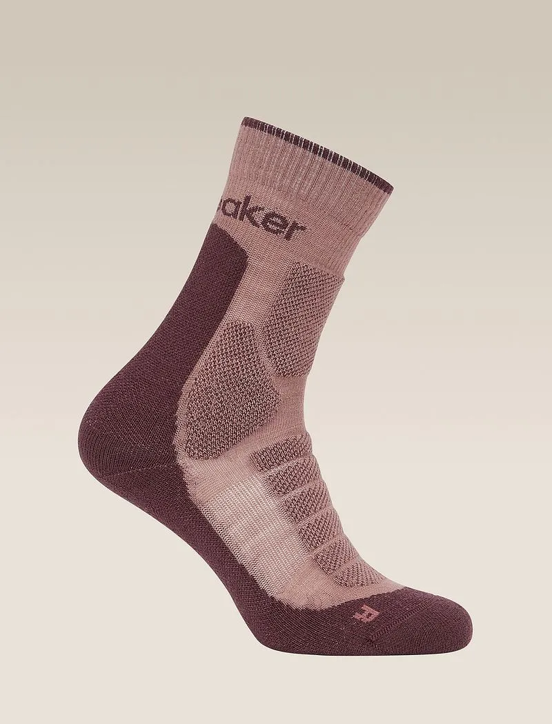 Icebreaker Merino Hike+ Heavy Crew Socks - Woman - Summit/java - Size L sold by Icebreaker product image thumbnail 2