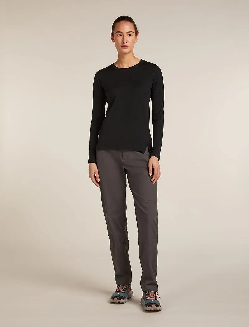 Icebreaker 150 MerinoFine™ Ace Long Sleeve T-Shirt - Woman - Black - Size XS sold by Icebreaker product image thumbnail 3