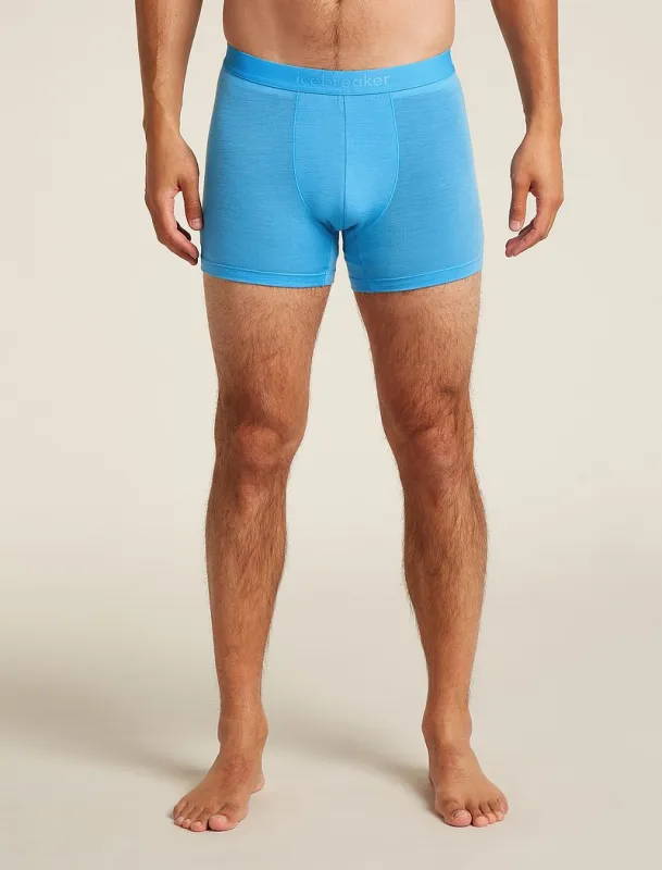 Icebreaker Merino Blend 125 Cool-Lite™ Anatomica Boxers - Man - Arctic - Size S sold by Icebreaker