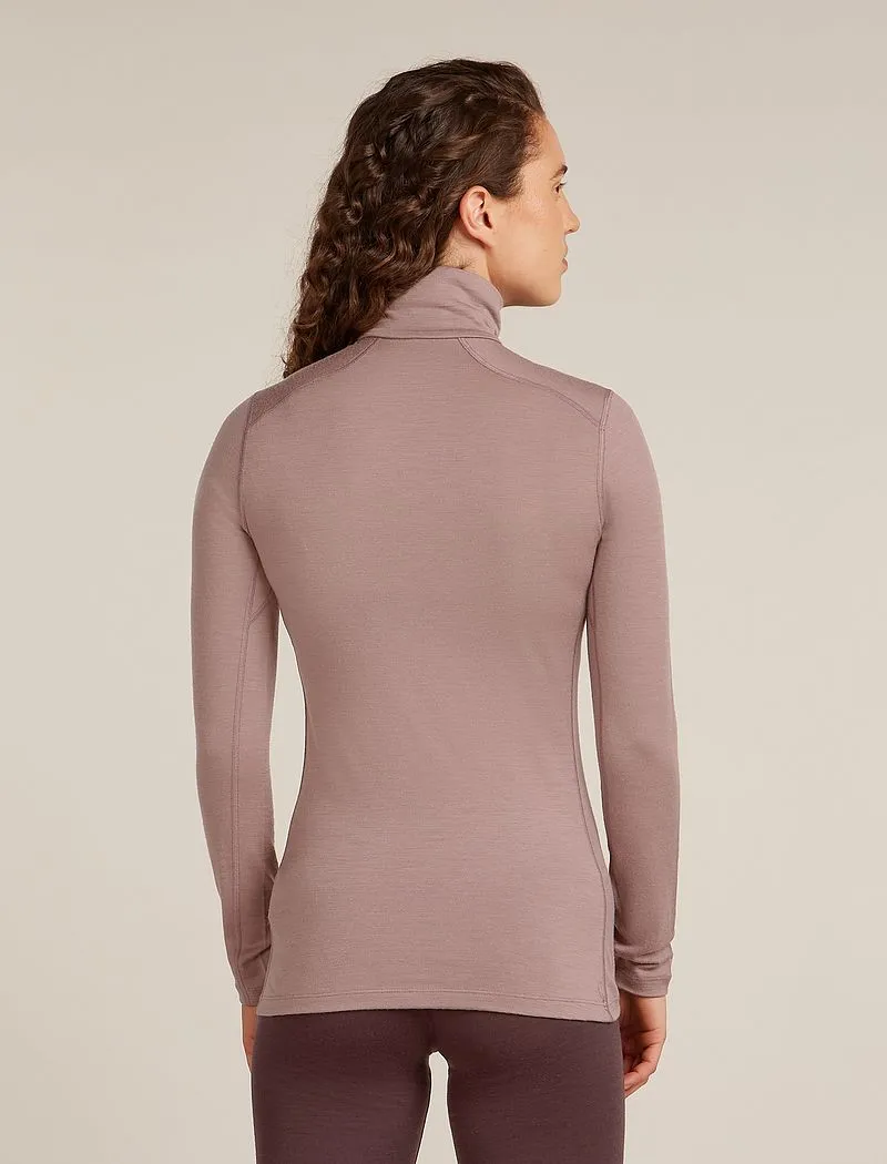 Icebreaker Merino 200 Oasis Long Sleeve Half Zip Thermal Top - Woman - Summit - Size M sold by Icebreaker product image thumbnail 2