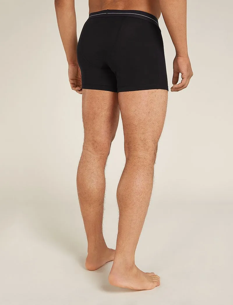 Icebreaker Merino 175 Everyday Thermal Boxers wFly - Man - Black - Size S sold by Icebreaker product image thumbnail 2