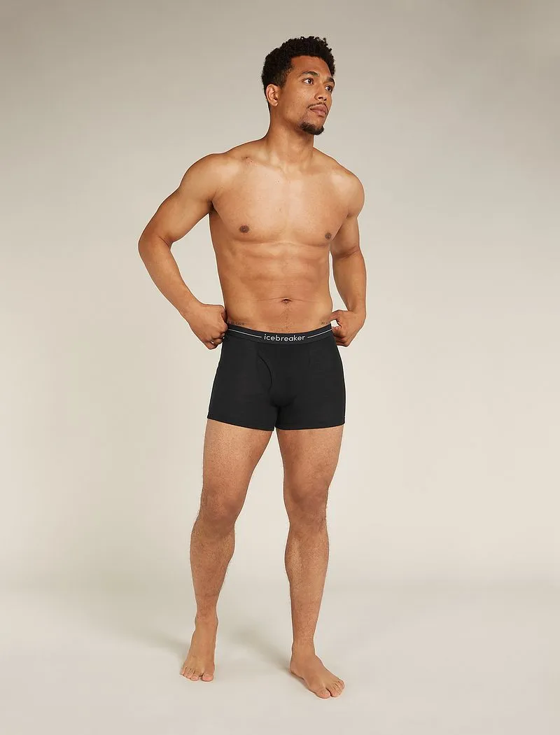 Icebreaker Merino 175 Everyday Thermal Boxers wFly - Man - Black - Size S sold by Icebreaker product image thumbnail 3