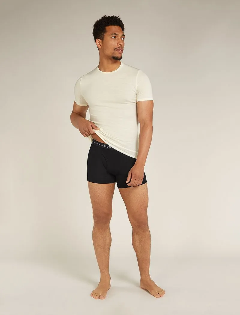 Icebreaker Merino 175 Everyday Thermal Boxers wFly - Man - Black - Size S sold by Icebreaker product image thumbnail 4