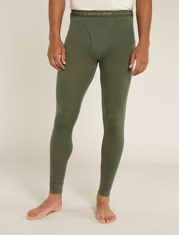 Icebreaker Merino 175 Everyday Thermal Leggings wFly - Man - Loden - Size S sold by Icebreaker