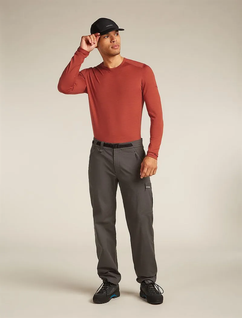 Icebreaker Merino 200 Oasis Long Sleeve Crew Thermal Top - Man - Jasper - Size XL sold by Icebreaker product image thumbnail 4
