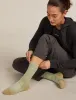 Icebreaker Merino Hike+ Light Crew Socks - Woman - Lichen/sand - Size L sold by Icebreaker