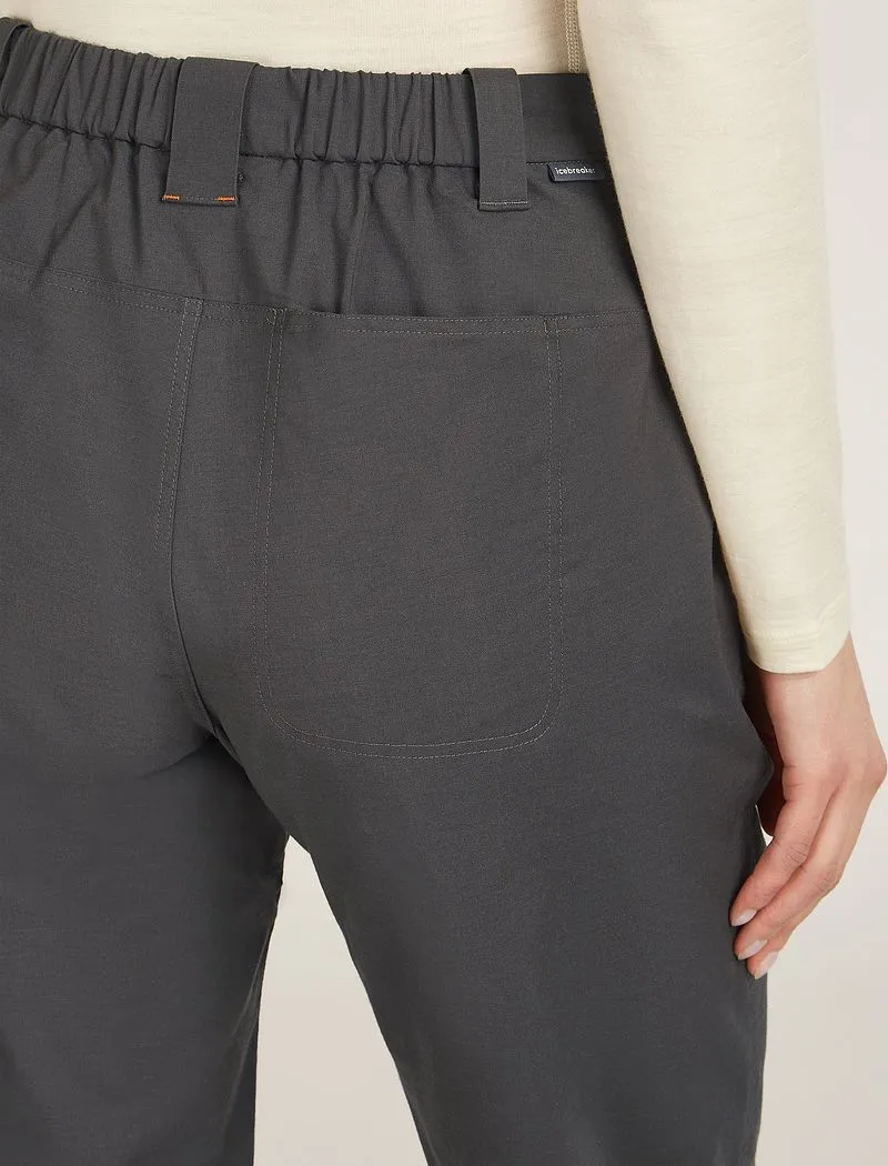 Icebreaker Merino Blend Elevation Stretch Pants - Woman - Obsidian - Size 28 sold by Icebreaker product image thumbnail 5