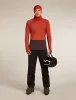 Icebreaker Merino 260 ZoneKnit™ Long Sleeve Half Zip Thermal Top - Man - Java/agate - Size XL sold by Icebreaker