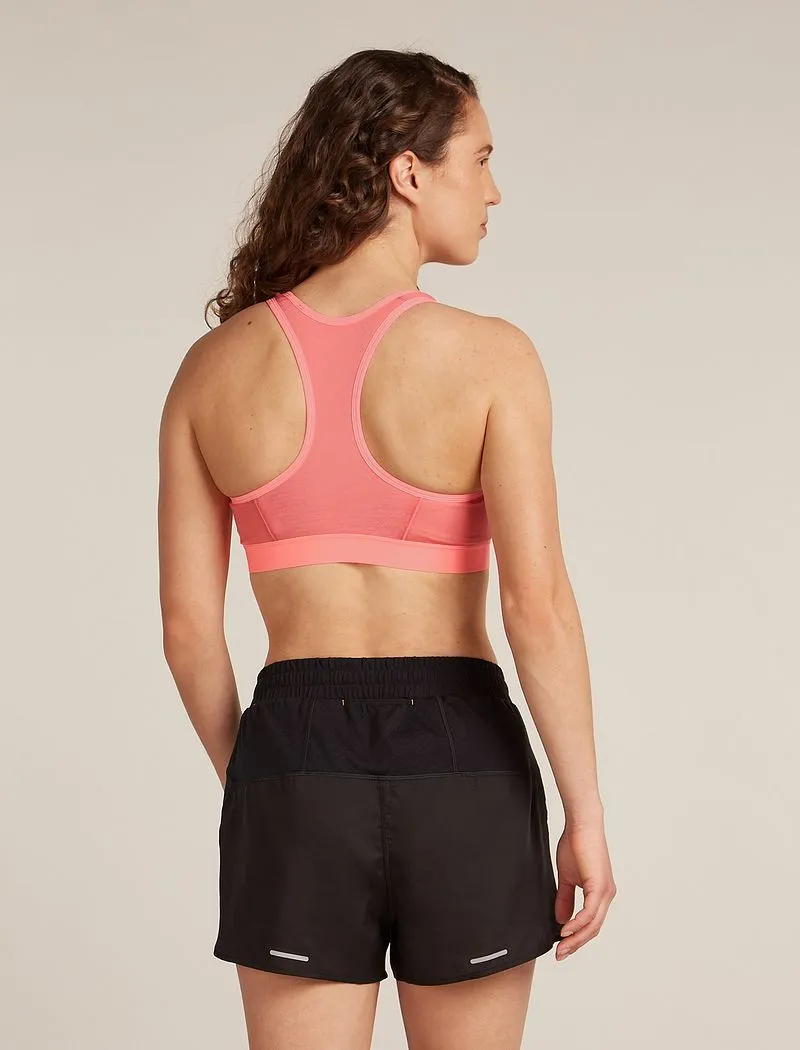 Icebreaker Merino Blend 125 ZoneKnit™ Racerback Bra - Woman - Acid Pink - Size L sold by Icebreaker product image thumbnail 2