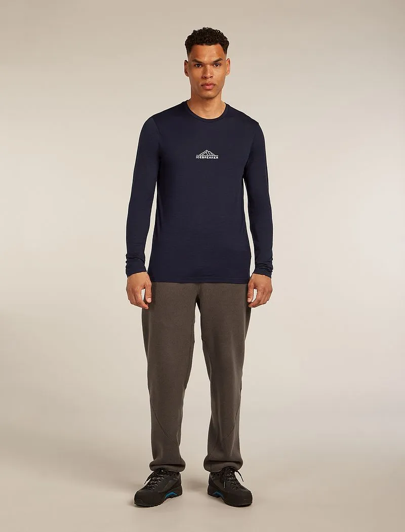 Icebreaker Merino 150 Tech Lite Long Sleeve T-Shirt Road To Cook - Man - Midnight Navy - Size S sold by Icebreaker product image thumbnail 3
