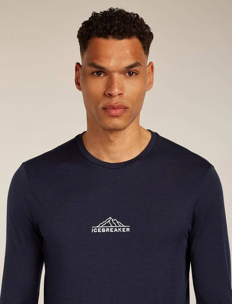 Icebreaker Merino 150 Tech Lite Long Sleeve T-Shirt Road To Cook - Man - Midnight Navy - Size S sold by Icebreaker product image thumbnail 5