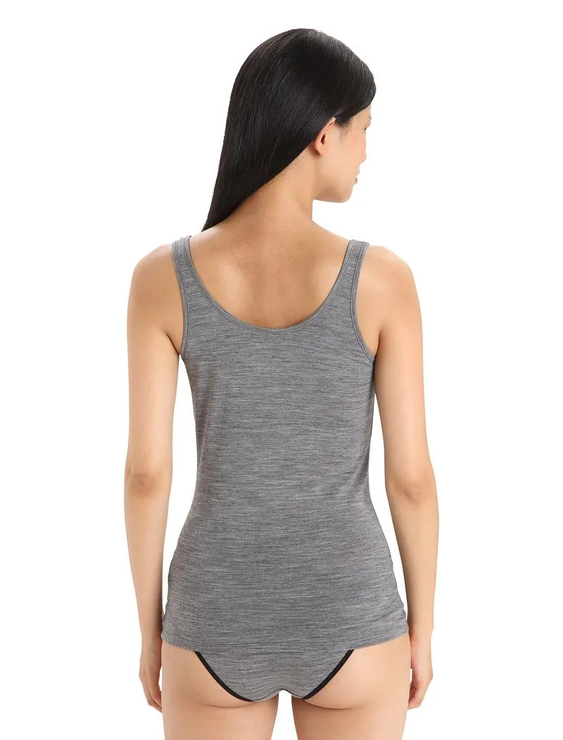 Icebreaker Merino 150 Siren Tank - Woman - Gritstone Heather - Size XL sold by Icebreaker product image thumbnail 2
