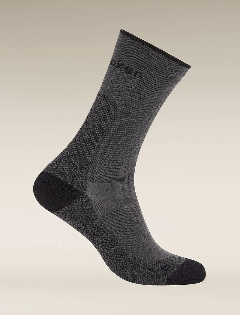 Icebreaker Merino Hike+ Ultralight Crew Socks - Woman - Obsidian/black - Size S sold by Icebreaker product image thumbnail 2