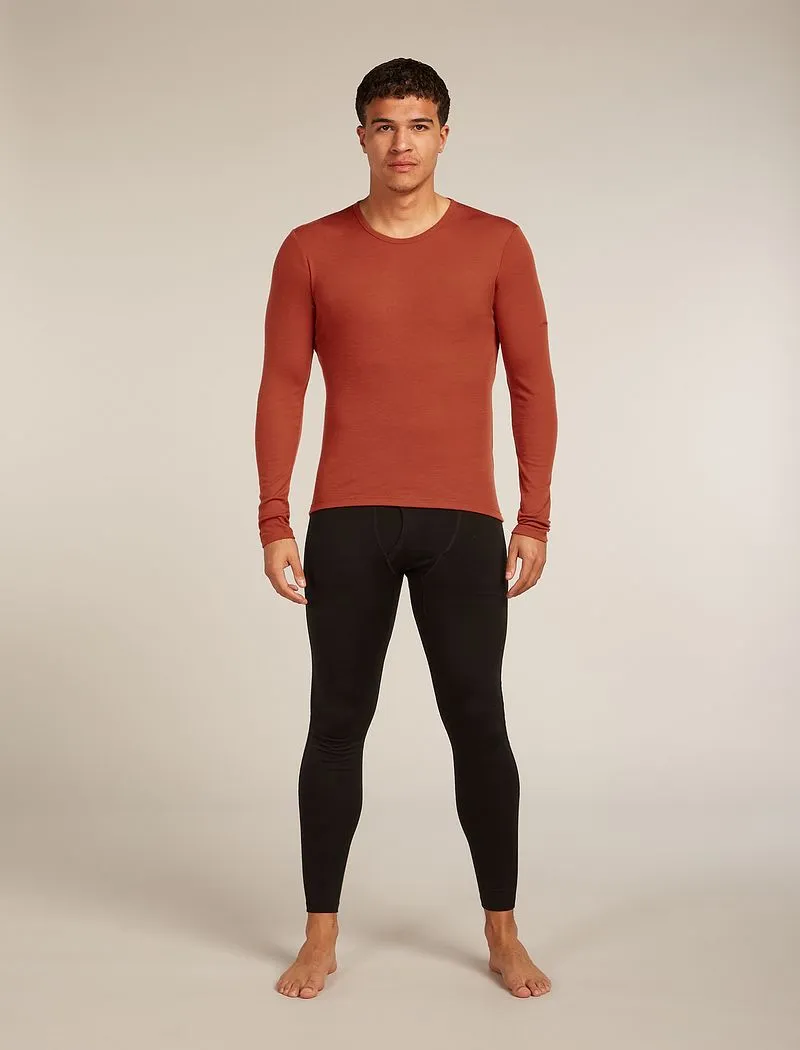 Icebreaker Merino 175 Everyday Long Sleeve Crew Thermal Top - Man - Jasper - Size S sold by Icebreaker product image thumbnail 3