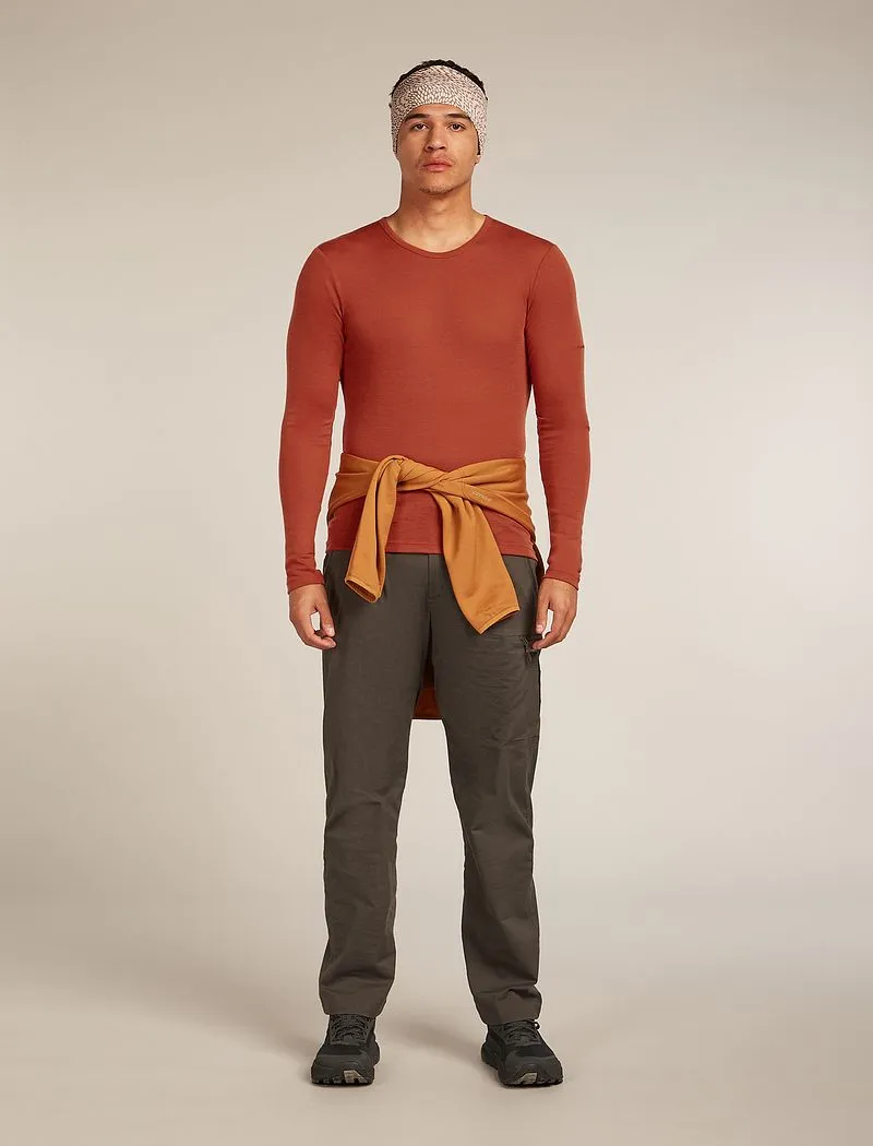 Icebreaker Merino 175 Everyday Long Sleeve Crew Thermal Top - Man - Jasper - Size S sold by Icebreaker product image thumbnail 4