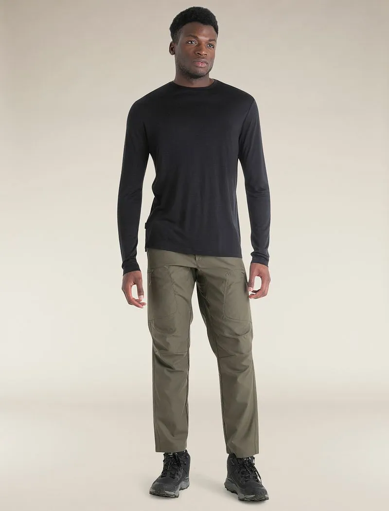 Icebreaker Merino Blend 125 Cool-Lite™ Sphere Long Sleeve T-Shirt - Man - Black - Size S sold by Icebreaker product image thumbnail 3