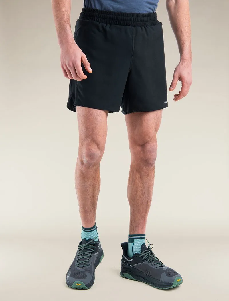 Icebreaker Merino Blend 125 ZoneKnit™ Speed 6" Shorts - Man - Black - Size XXL sold by Icebreaker