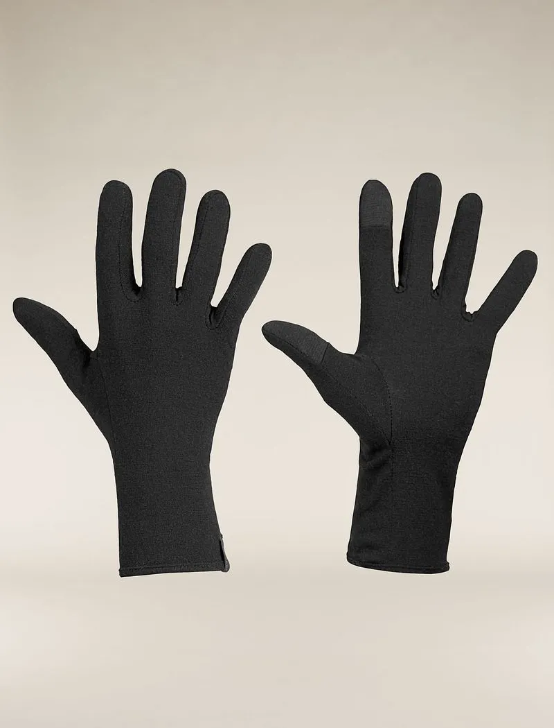 Icebreaker 260 Tech Glove Liners - Man - Black - Size XL sold by Icebreaker