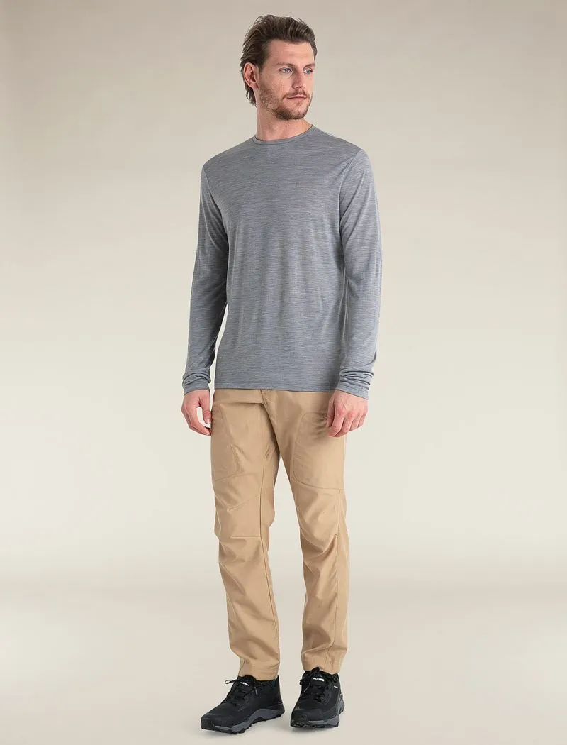 Icebreaker Merino Blend 125 Cool-Lite™ Sphere Long Sleeve T-Shirt - Man - Metro Heather - Size XXL sold by Icebreaker product image thumbnail 3