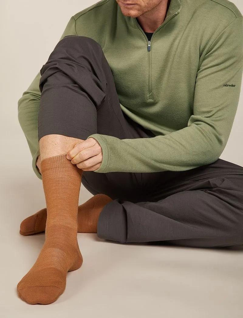 Icebreaker Merino Lifestyle Light Crew Socks - Man - Trail/topaz - Size M sold by Icebreaker product image thumbnail 3