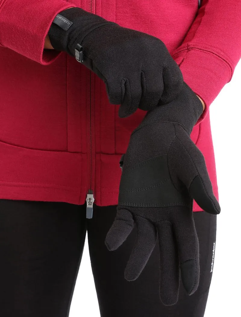 Icebreaker Merino Blend 360 Sierra Gloves - Man - Black - Size XL sold by Icebreaker product image thumbnail 3