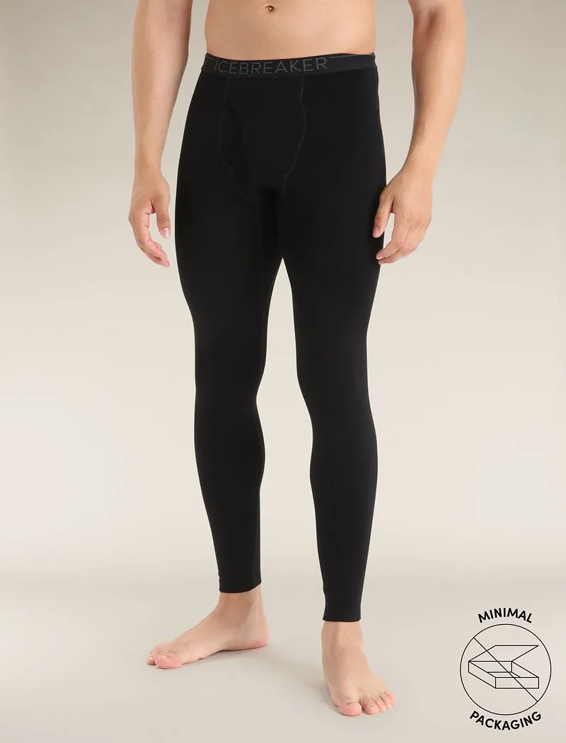 Icebreaker Merino 260 Tech Thermal Leggings wFly - Man - Black Unboxed - Size S sold by Icebreaker