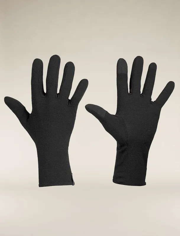 Icebreaker 260 Tech Glove Liners - Man - Black - Size M sold by Icebreaker