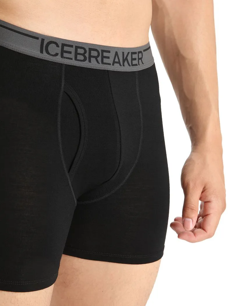 Icebreaker Merino 150 Anatomica Boxers With Fly 3 Pack - Man - Black - Size S sold by Icebreaker product image thumbnail 5