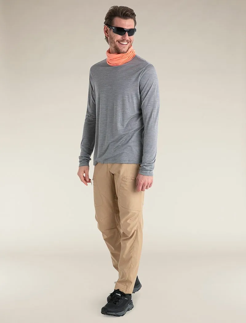 Icebreaker Merino Blend 125 Cool-Lite™ Sphere Long Sleeve T-Shirt - Man - Metro Heather - Size XL sold by Icebreaker product image thumbnail 4