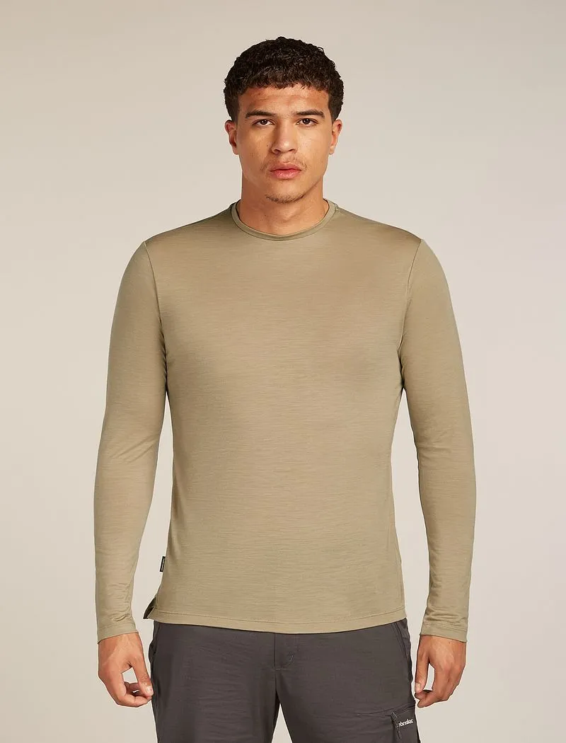 Icebreaker Merino Blend 125 Cool-Lite™ Sphere Long Sleeve T-Shirt - Man - Flagstone - Size L sold by Icebreaker