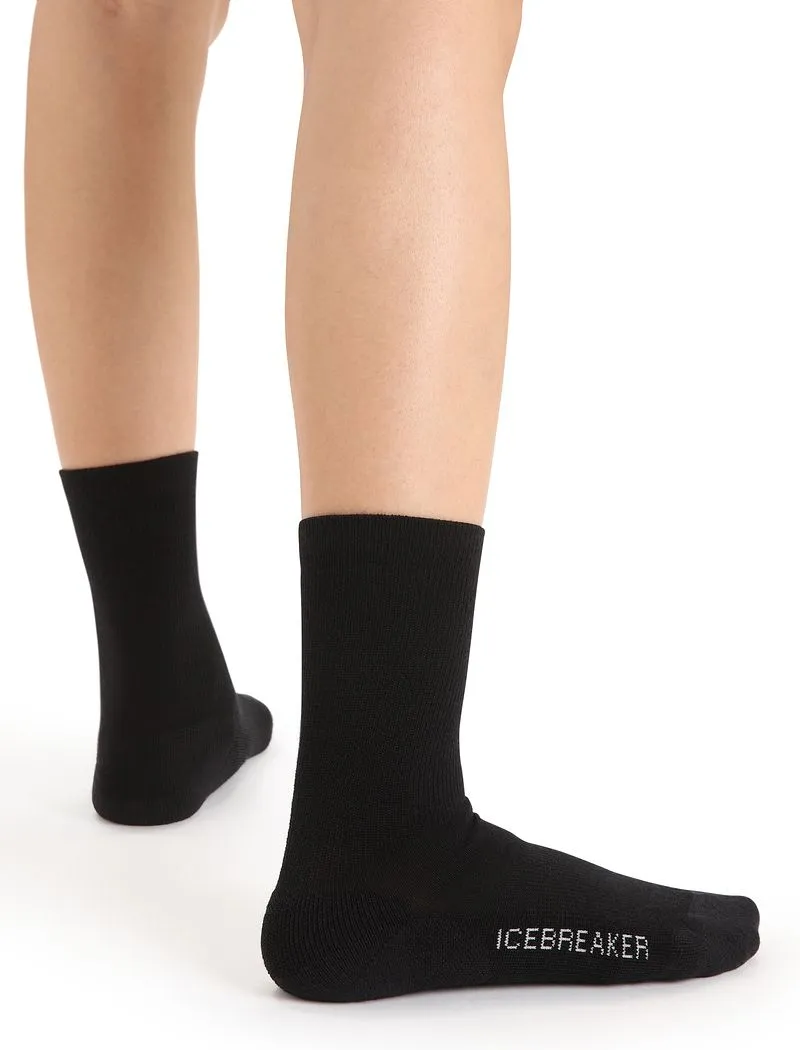 Icebreaker Merino Lifestyle Light Crew Socks - Woman - Black - Size L sold by Icebreaker product image thumbnail 2
