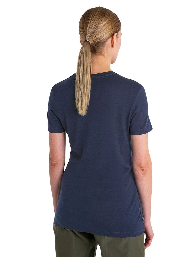 Icebreaker Merino 150 Tech Lite III T-Shirt Van Camp - Woman - Graphite - Size M sold by Icebreaker product image thumbnail 2