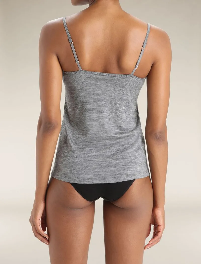 Icebreaker Merino 150 Siren Bra Cami - Woman - Gritstone Heather - Size L sold by Icebreaker product image thumbnail 2