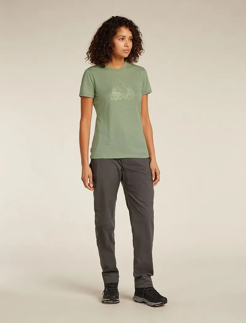 Icebreaker Merino 150 Tech Lite III T-Shirt Van Camp - Woman - Lichen - Size XS sold by Icebreaker product image thumbnail 3