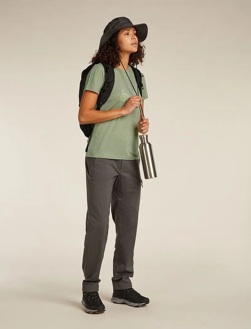 Icebreaker Merino 150 Tech Lite III T-Shirt Van Camp - Woman - Lichen - Size XS sold by Icebreaker product image thumbnail 4