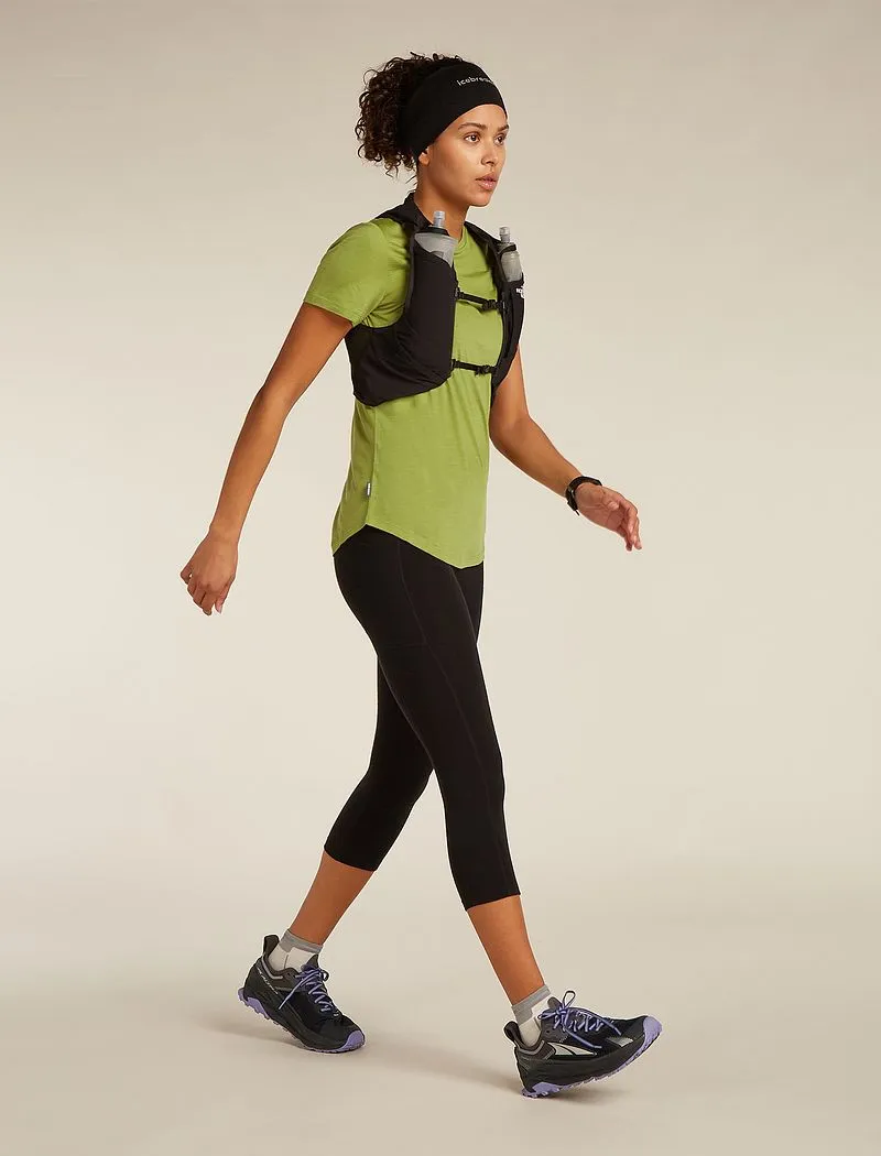 Icebreaker Merino Blend 125 Cool-Lite™ Sphere Short Sleeve T-Shirt - Woman - Olive - Size XL sold by Icebreaker product image thumbnail 4