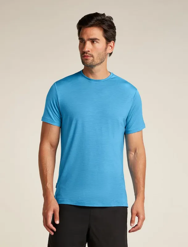 Icebreaker Merino Blend 125 Cool-Lite™ Sphere Short Sleeve T-Shirt - Man - Arctic - Size S sold by Icebreaker