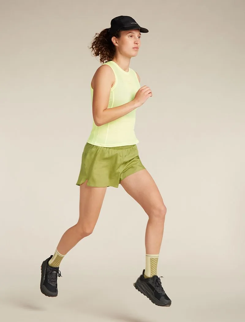 Icebreaker Merino Blend 75 Cool-Lite™ Featherlight™ Tank - Woman - Citrine - Size L sold by Icebreaker product image thumbnail 5