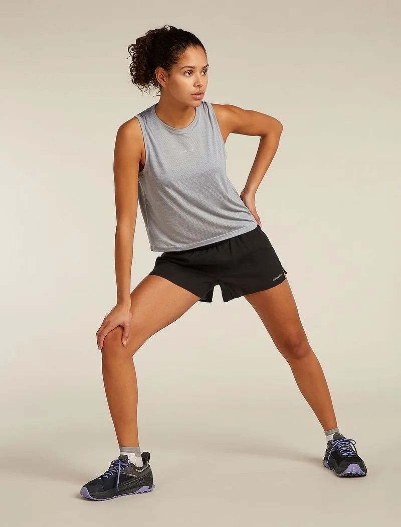 Icebreaker Merino Blend 125 Cool-Lite™ Speed Tank - Woman - Alloy - Size S sold by Icebreaker product image thumbnail 3