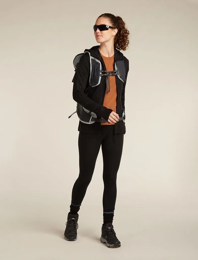 Icebreaker 150 MerinoFine™ Ace Short Sleeve T-Shirt - Woman - Dusty Clay - Size L sold by Icebreaker product image thumbnail 4