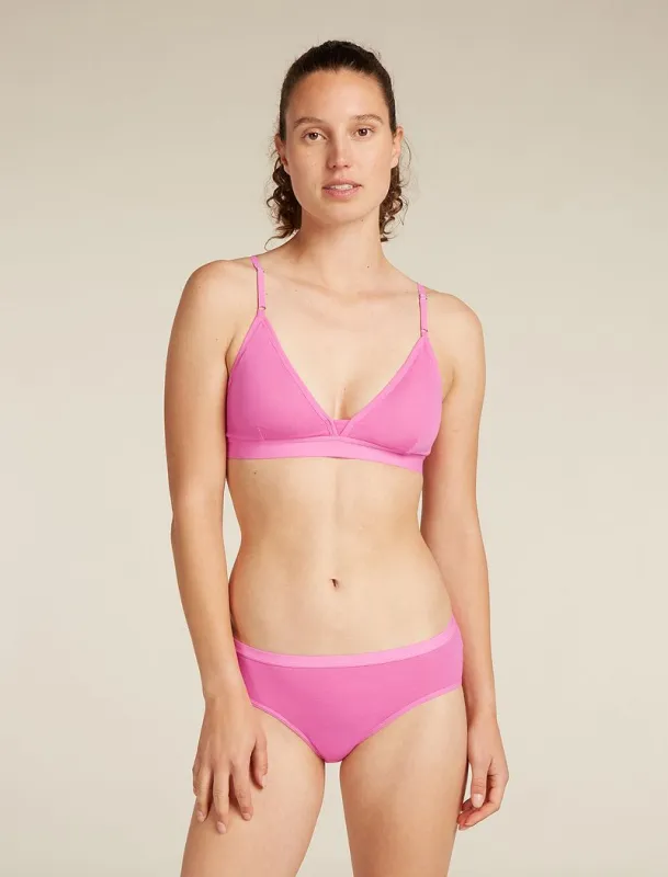 Icebreaker Merino 150 Siren Bra - Woman - Pop - Size XS sold by Icebreaker