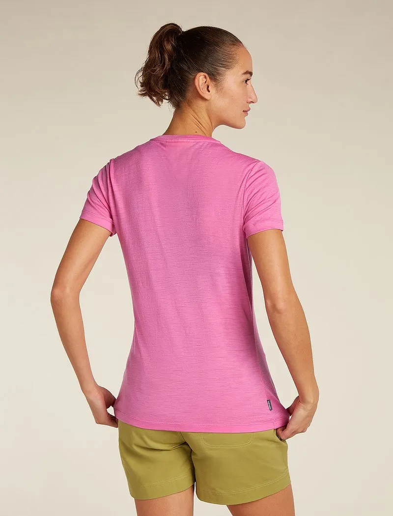 Icebreaker Merino 150 Tech Lite Short Sleeve T-Shirt - Woman - Pop - Size L sold by Icebreaker product image thumbnail 2