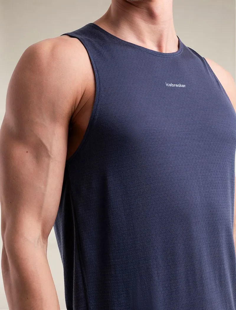 Icebreaker 125 Cool-Lite™ Merino Blend Speed Tank - Man - Graphite - Size XL sold by Icebreaker product image thumbnail 3